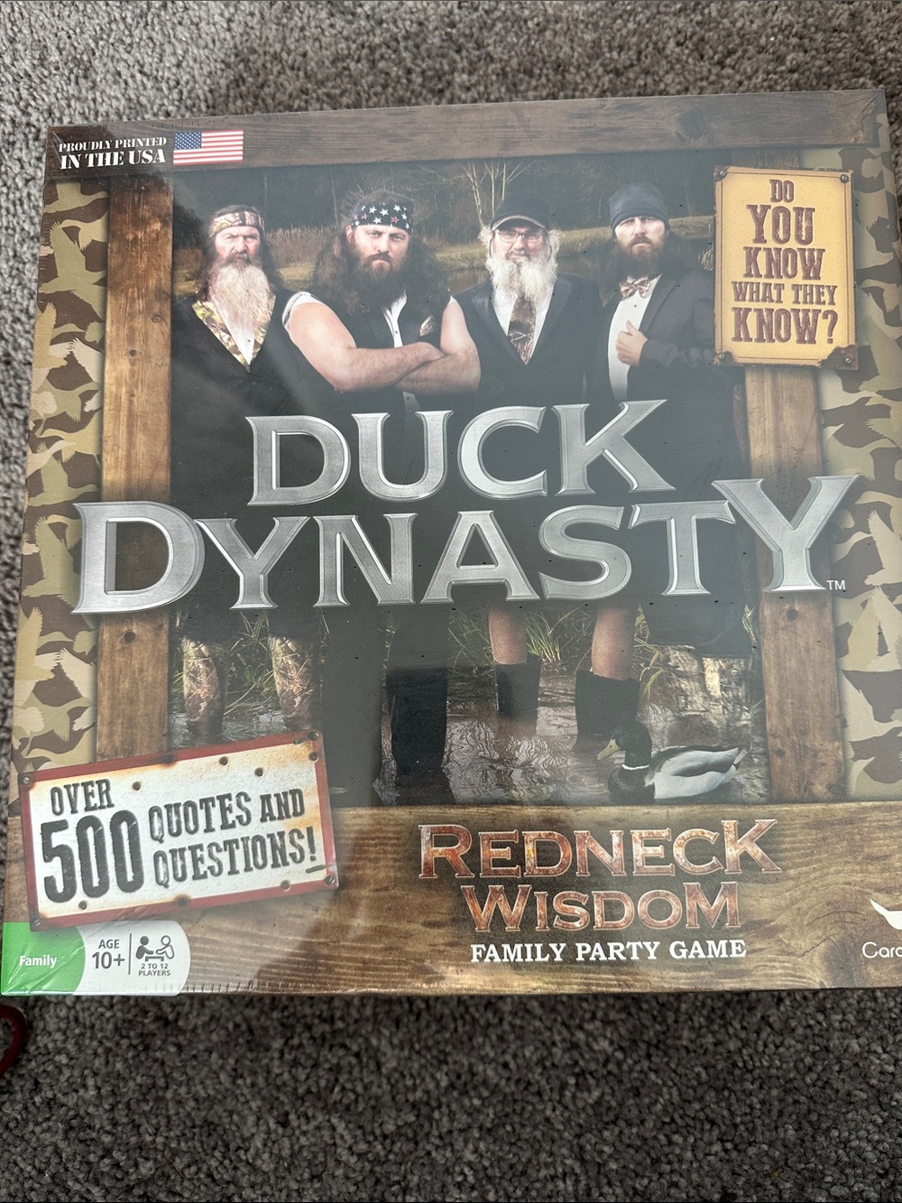 Brand New Sealed Duck Dynasty Redneck Wisdom Family Party Game